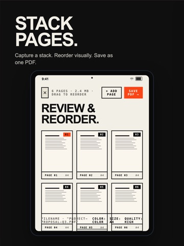 PDF Scanner: OCR & Search iPad screenshot