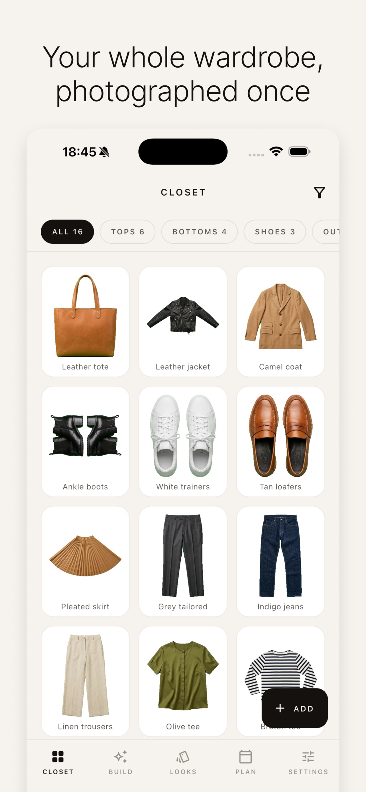Screenshot 2 of Virtual Closet: Outfit Plan