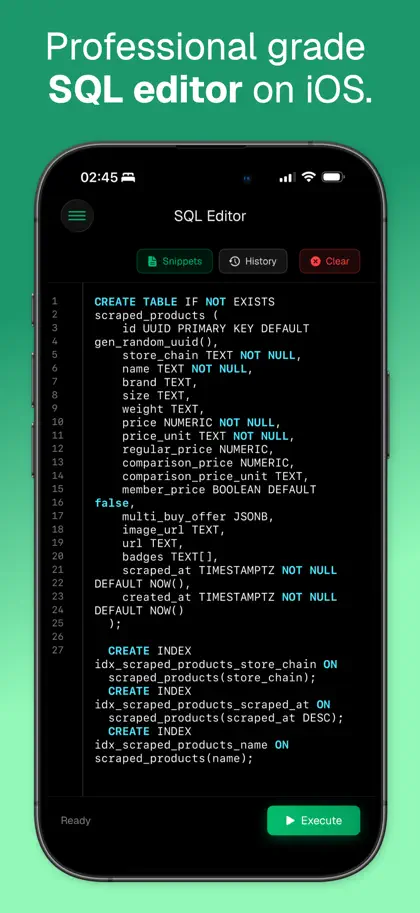 Captura 4 de 6 de Supanator: Supabase Manager