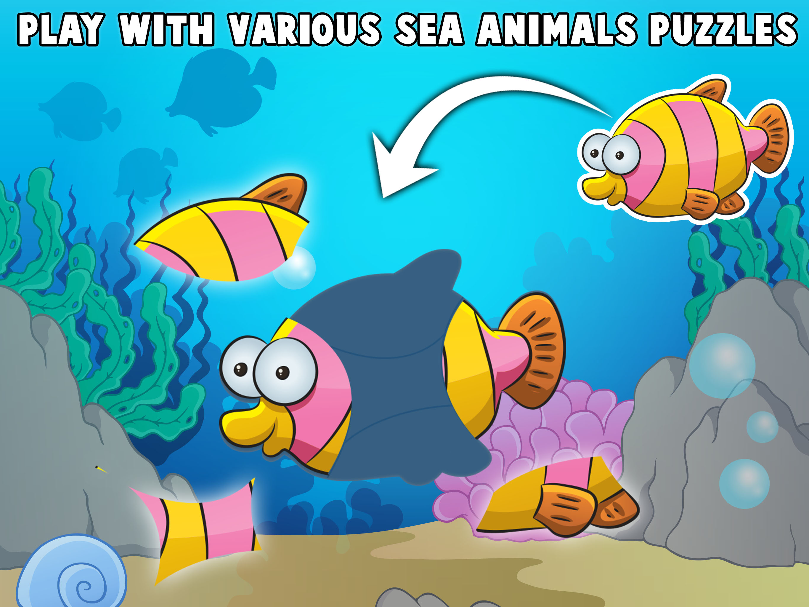 My Sea Animals Puzzle Games screenshot 8