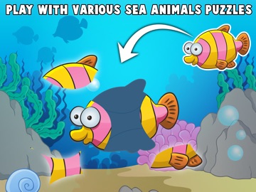 My Sea Animals Puzzle Games iPad screenshot