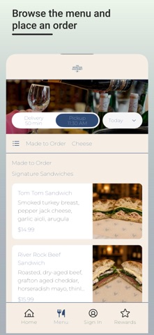 App screenshot