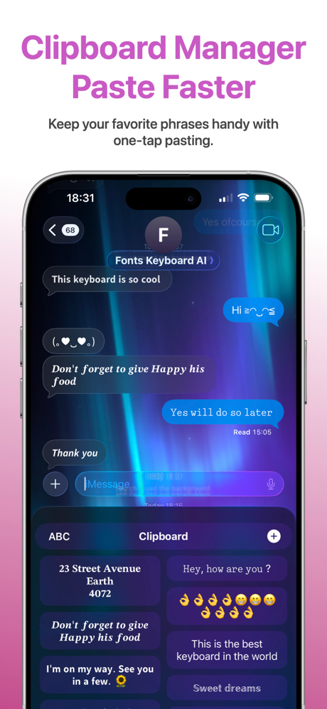 Fonts Keyboard AI screenshot 4