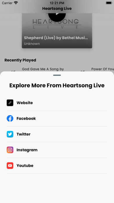 Heartsong Live Screenshot 3 - AppWisp.com Heartsong Live Screenshot 3 - AppWisp.com