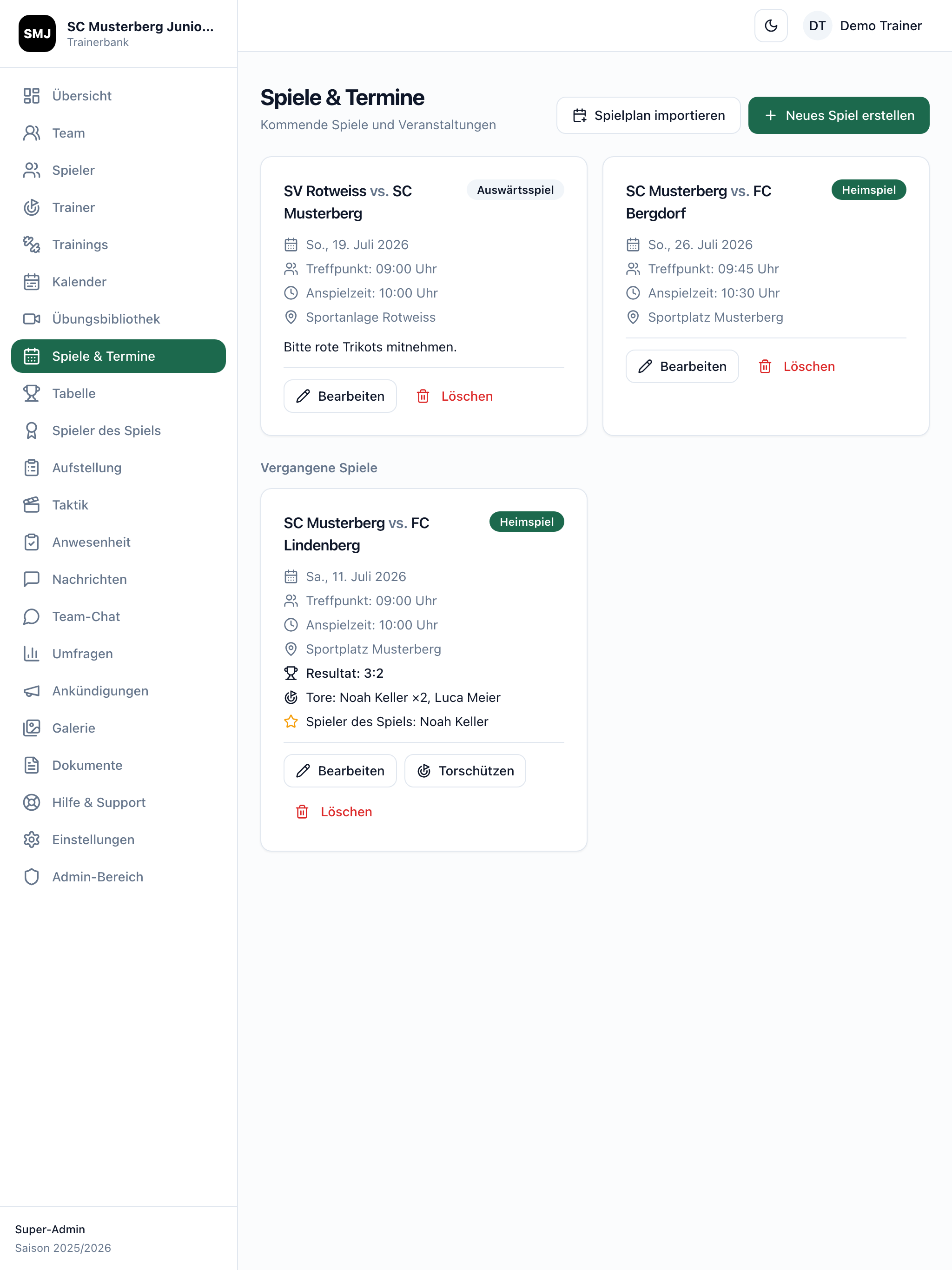 Trainerbank screenshot 10