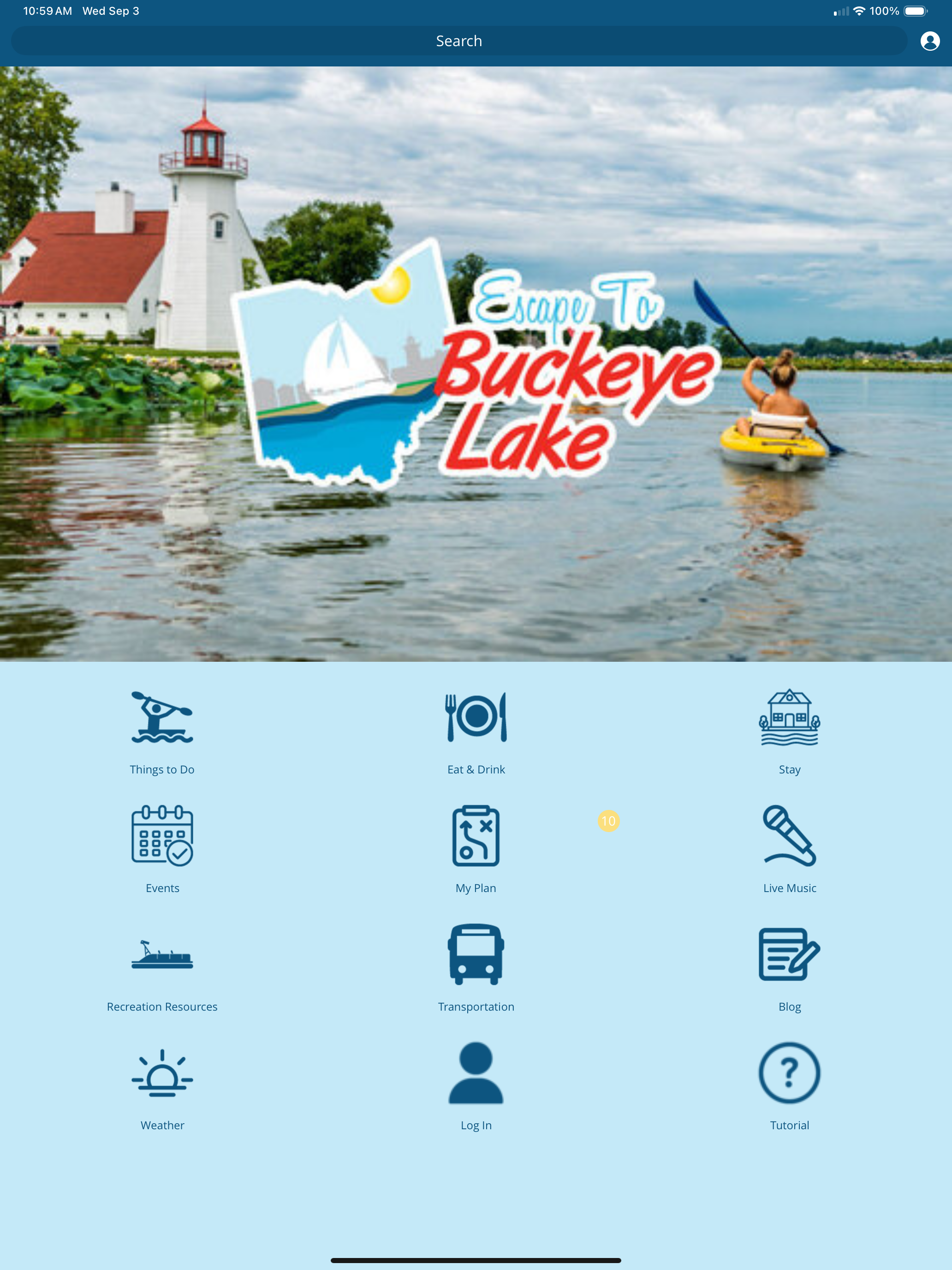 Escape to Buckeye Lake