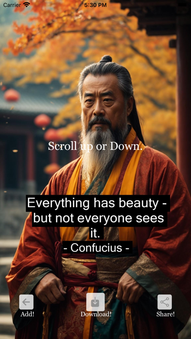 MotivVerse - AI Powered Quotes Screenshot