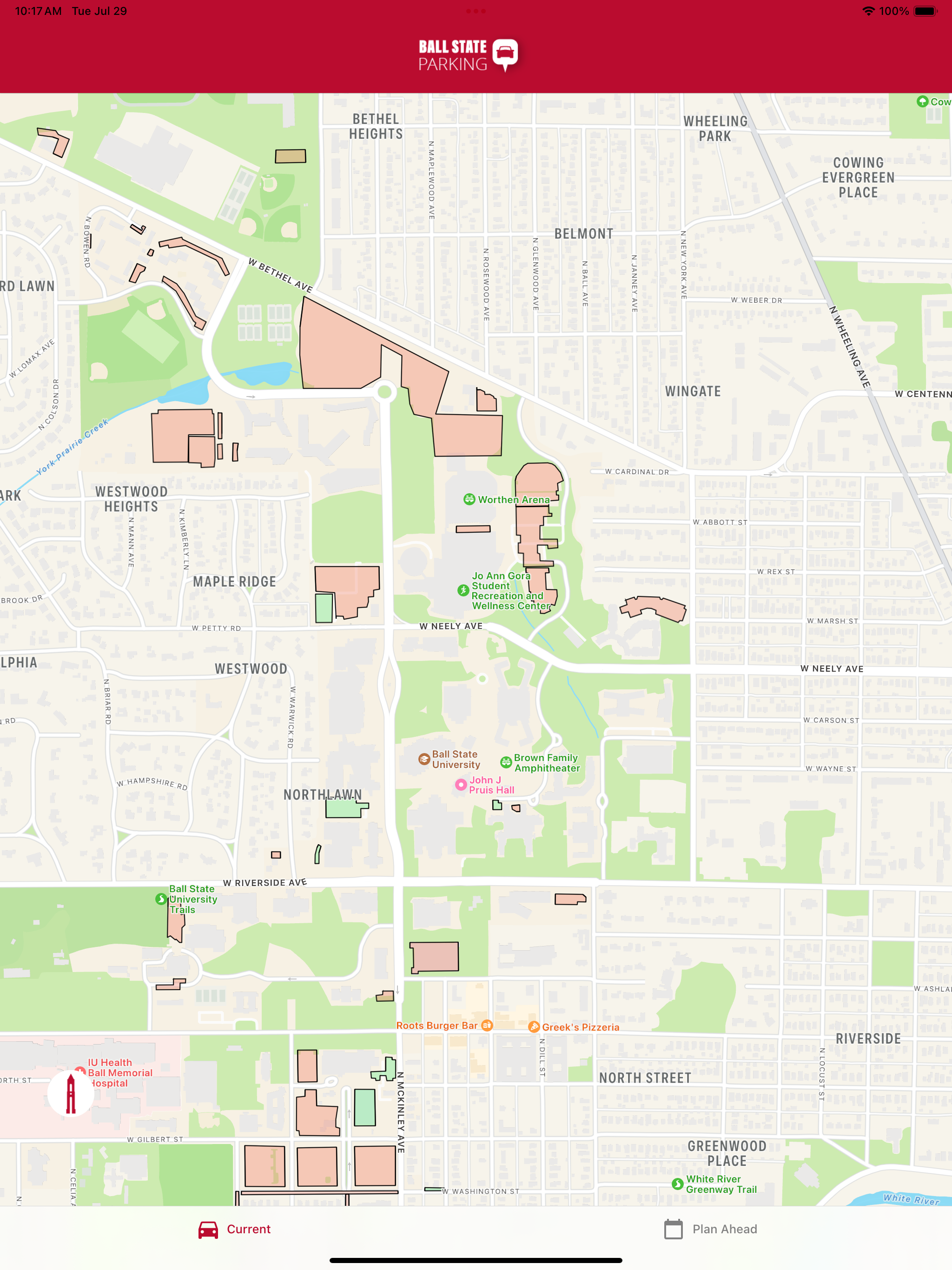 Ball State Parking