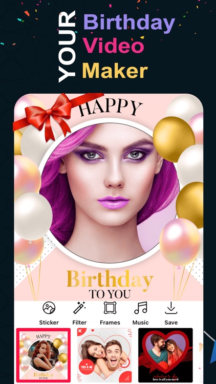 Video Maker Birthday Photos