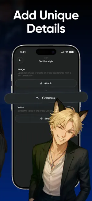 AI Chat: Talk with character screenshot 2