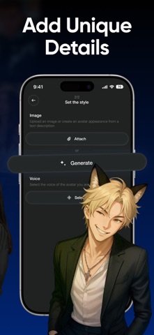 AI Chat: Talk with character Screenshot 2 of 6