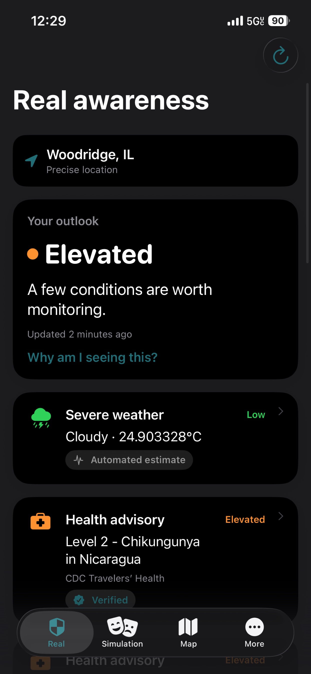 Screenshot 2 of Sentinel Awareness & Sim