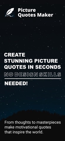 Picture Quotes Maker, Creator Screenshot 1 of 4
