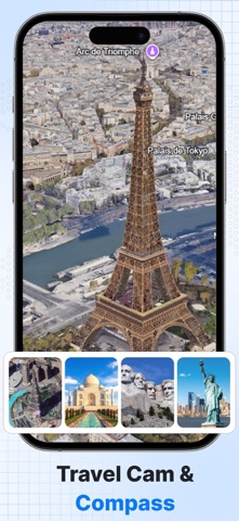 Travel Cam & Compass screenshot
