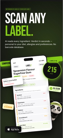 Labelz AI - Ingredient Scanner Screenshot 1 of 5