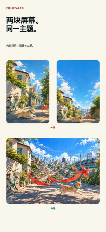 FoldTales: Duo Wallpapers App Store screenshot 3