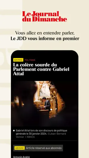 Le JDD : actualités et info screenshot 1