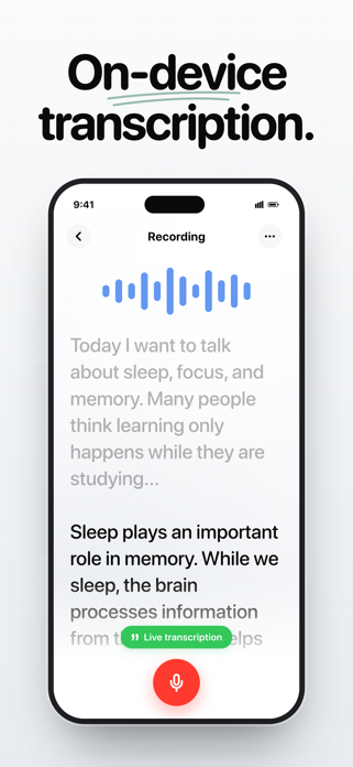 Noota - AI Note Taker Screenshot 2 of 6