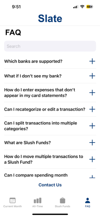 Slate: Budget & Save Screenshot 10 of 10