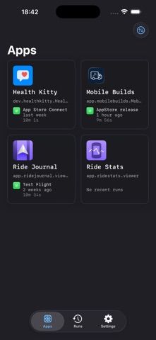 Mobile Builds iPhone screenshot