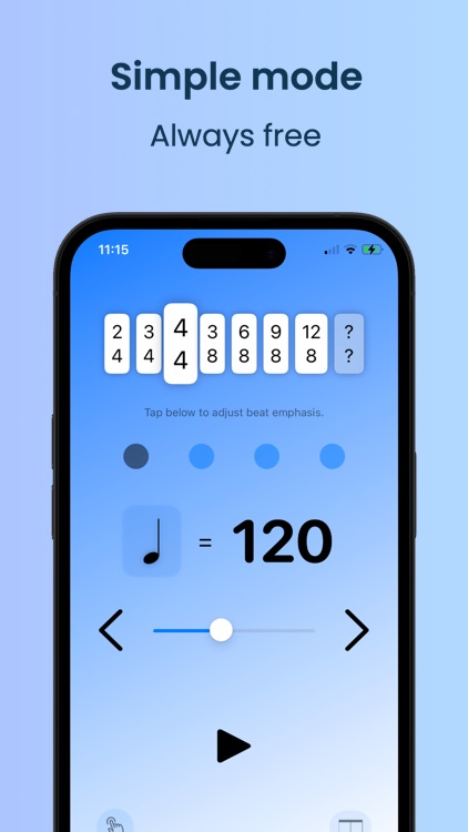 Metsa - Pro Metronome screenshot-5
