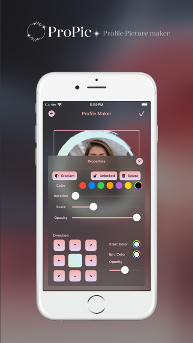 ProPic - Profile Picture maker Screenshot