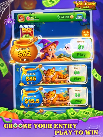 Solitaire Wild:Win Real Cash