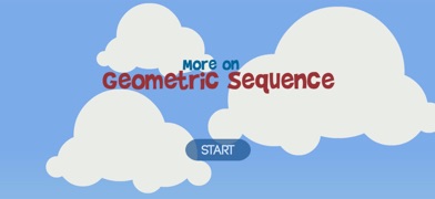 More on Geometric Sequence Screenshot 1 of 3