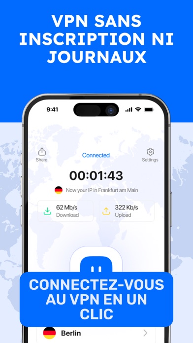 Mix VPN - pour iPhone France screenshot 1