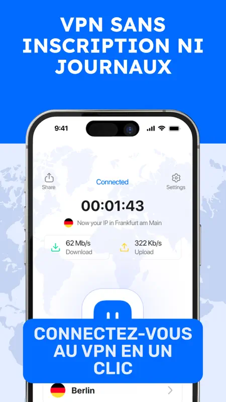 Mix VPN - pour iPhone France screenshot 1 of 4