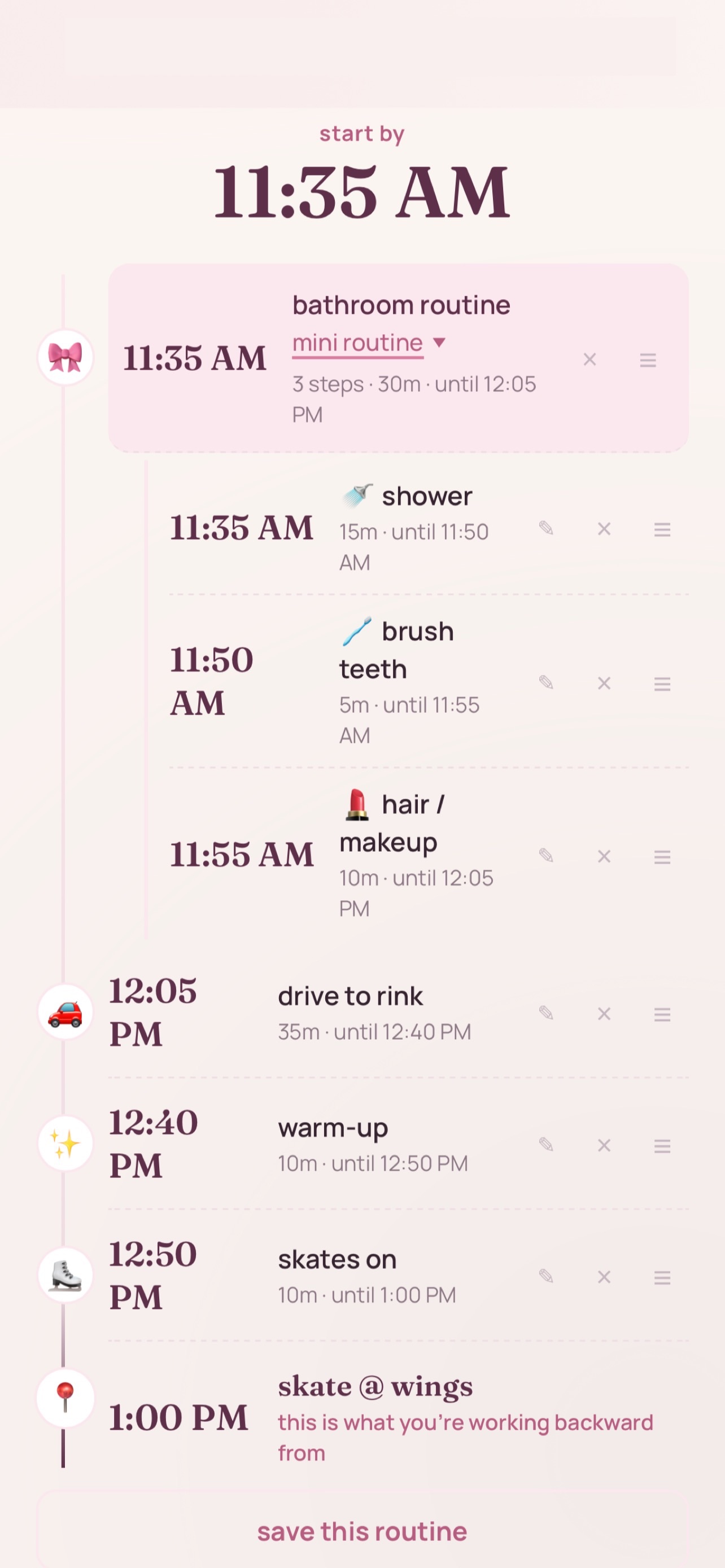 Screenshot 5 of girl time: reverse planner