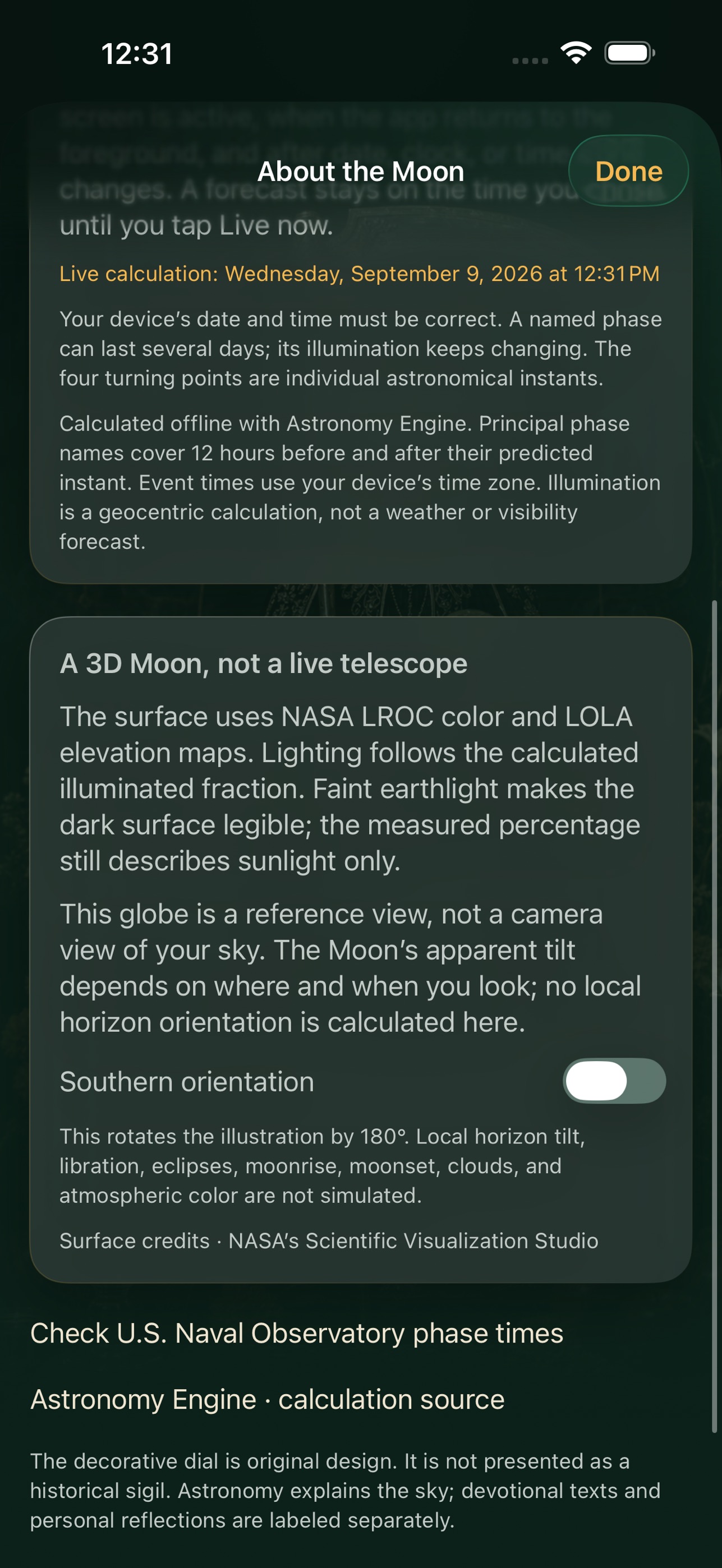 Screenshot 5 of Pocket Grimoire: Moon Rituals