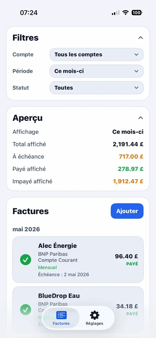 Screenshot #1 pour Bill Beacon