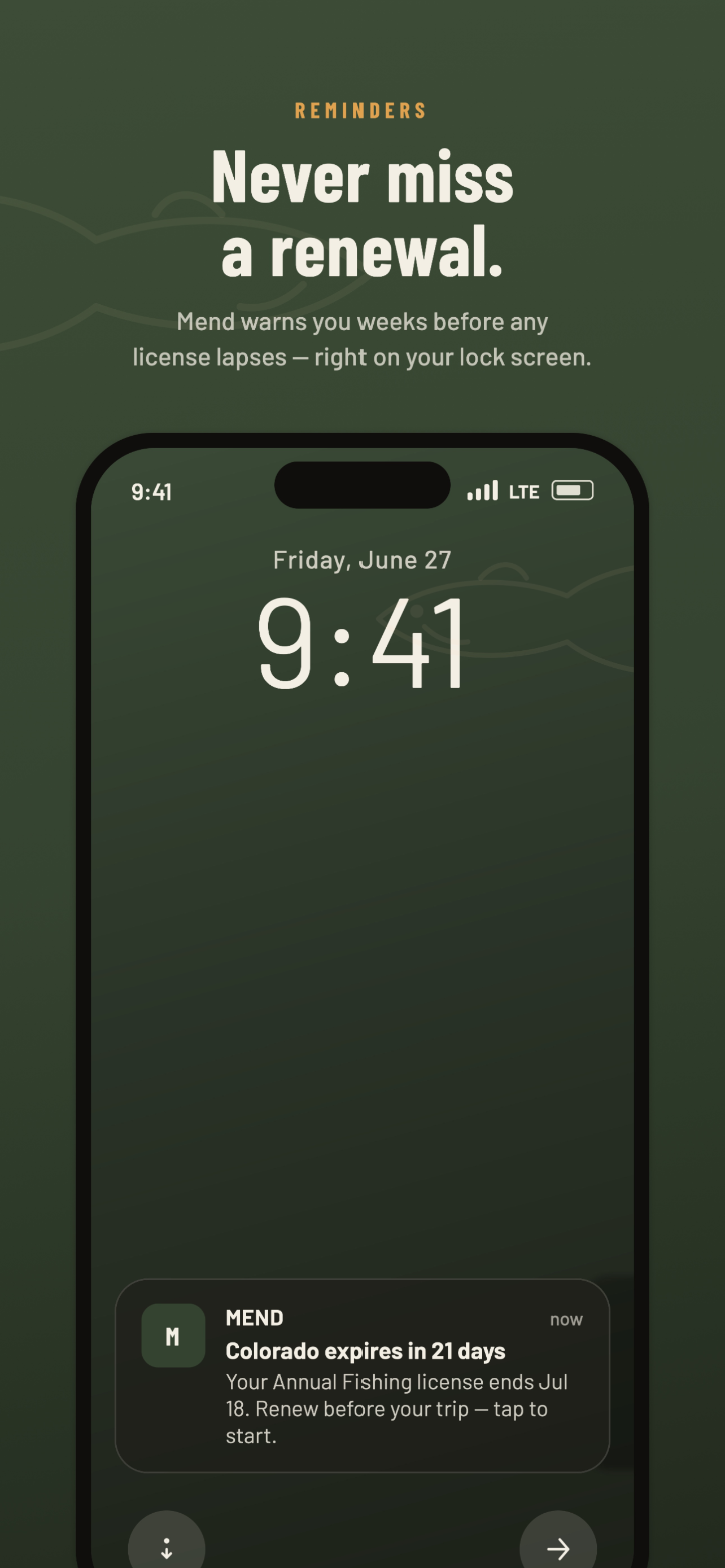 Mend: Fishing License Wallet screenshot 4