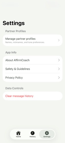 AffirmCoach screenshot