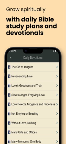 The Amplified Bible Offline iPhone screenshot
