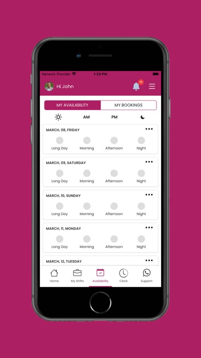 Medigig Healthcare Screenshot