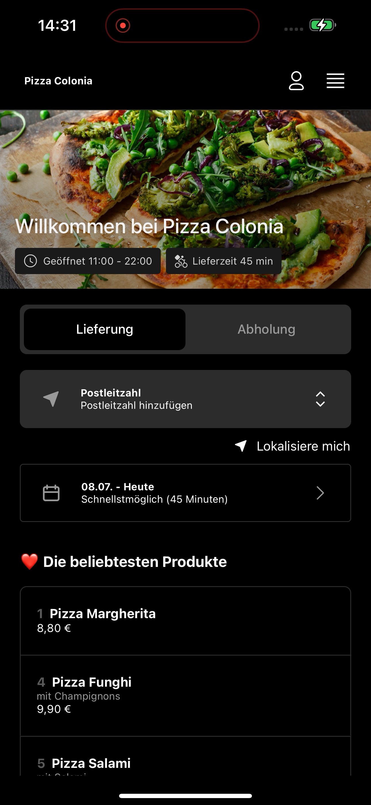 Pizza Colonia screenshot 2