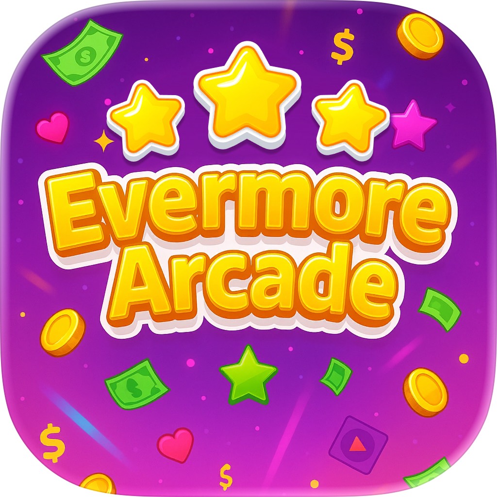 Apple App Store cover for Evermore Arcade: Win Cash