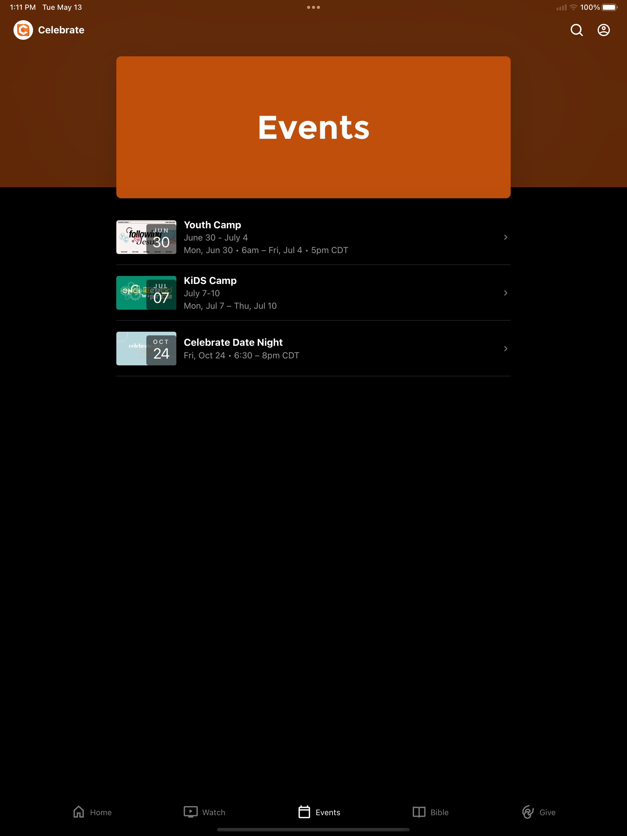 Celebrate Community Church screenshot 7