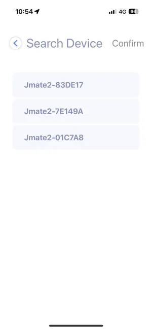 Jacfit Device screenshot 2