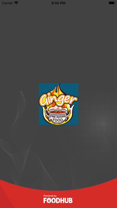 Ginger Indian Takeaway. Screenshot