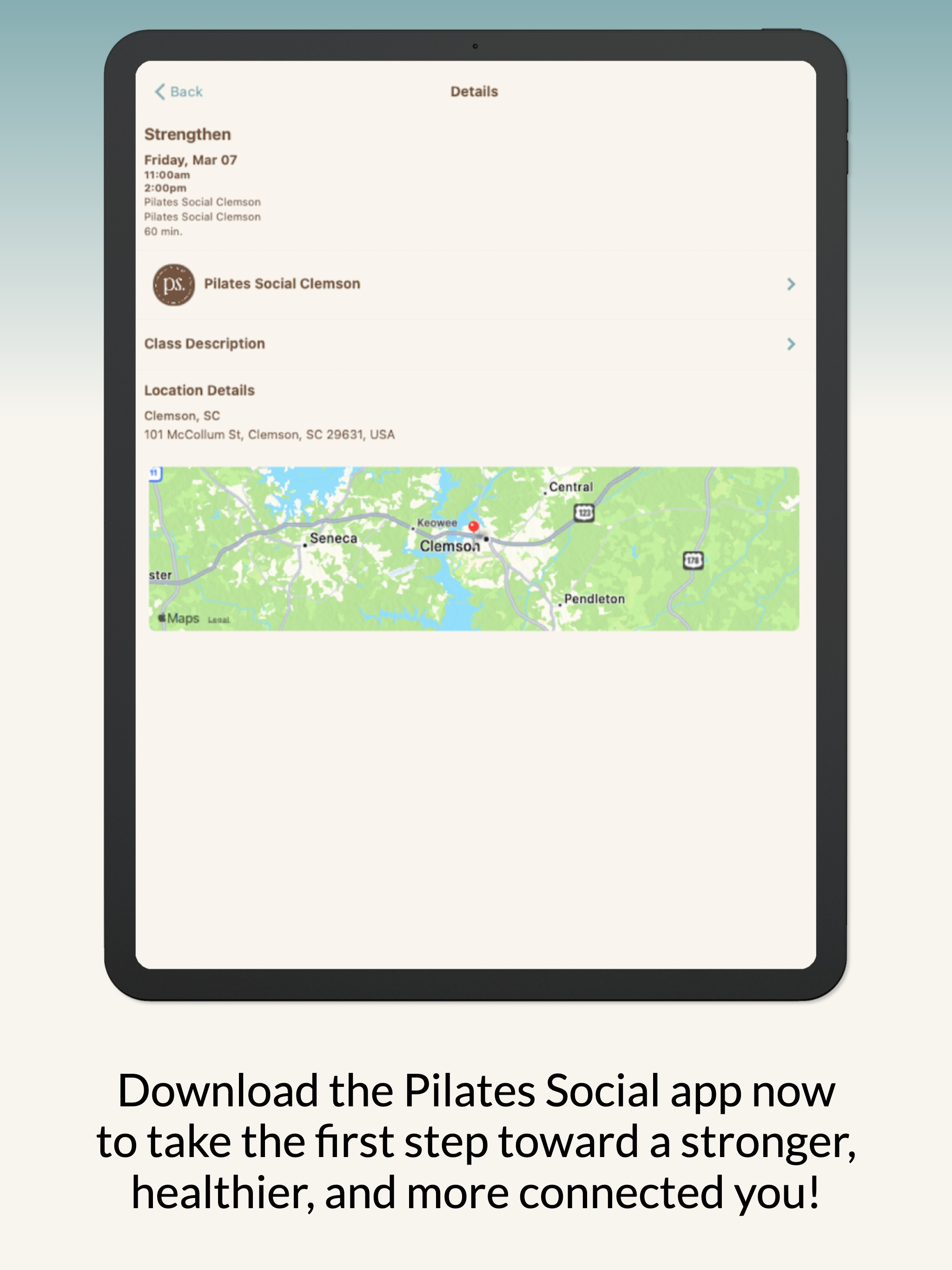 Pilates Social Clemson