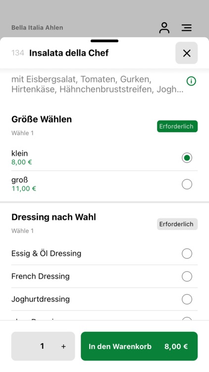 Pizza Bella Italia screenshot-3