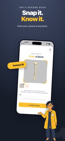 Osteo+: Bone Anatomy Scanner iPhone screenshot