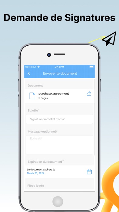 Screenshot #2 pour eZy Sign,remplir des documents