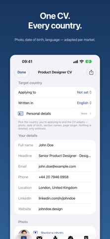CV Maker — Resume Builder Screenshot 6 of 7