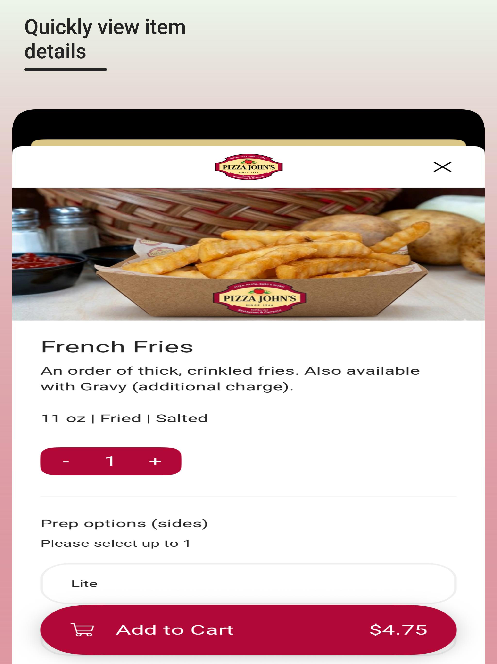 Pizza John's screenshot 12