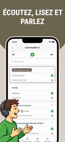 Apprenez le coréen facile iPhone screenshot