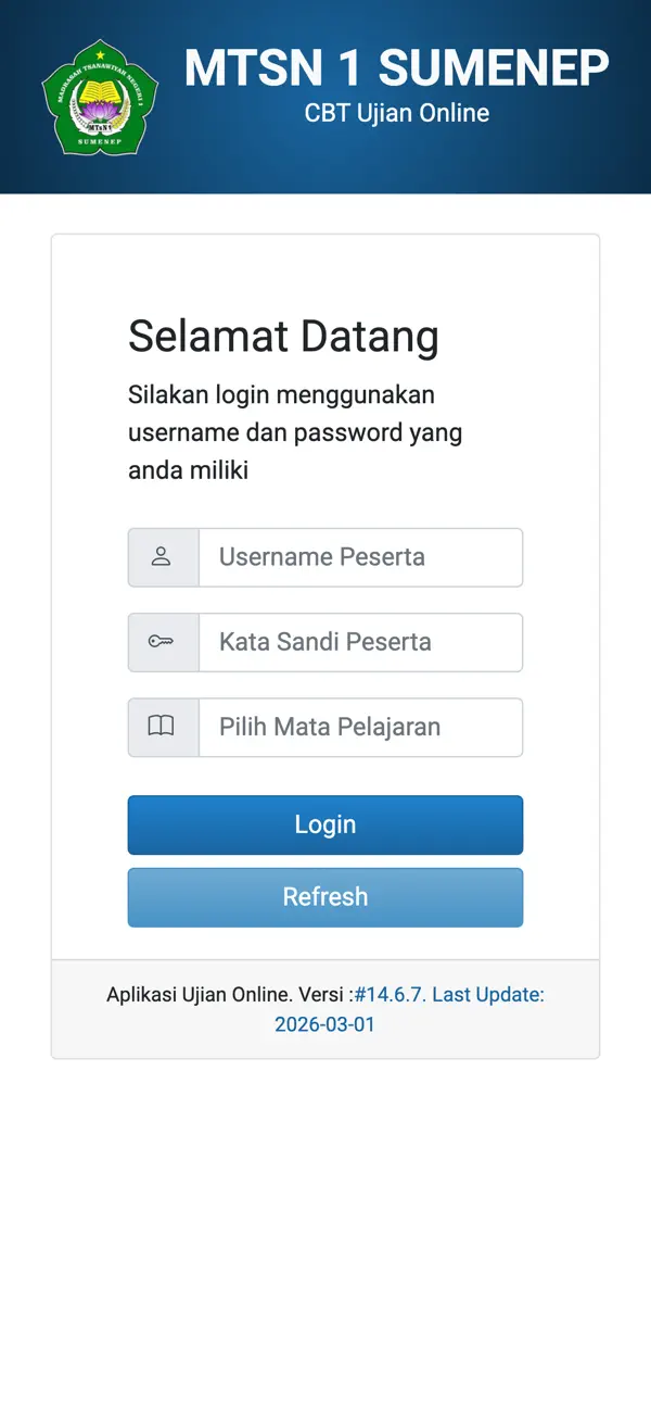Screenshot #3 pour Exam MTSN 1 SUMENEP